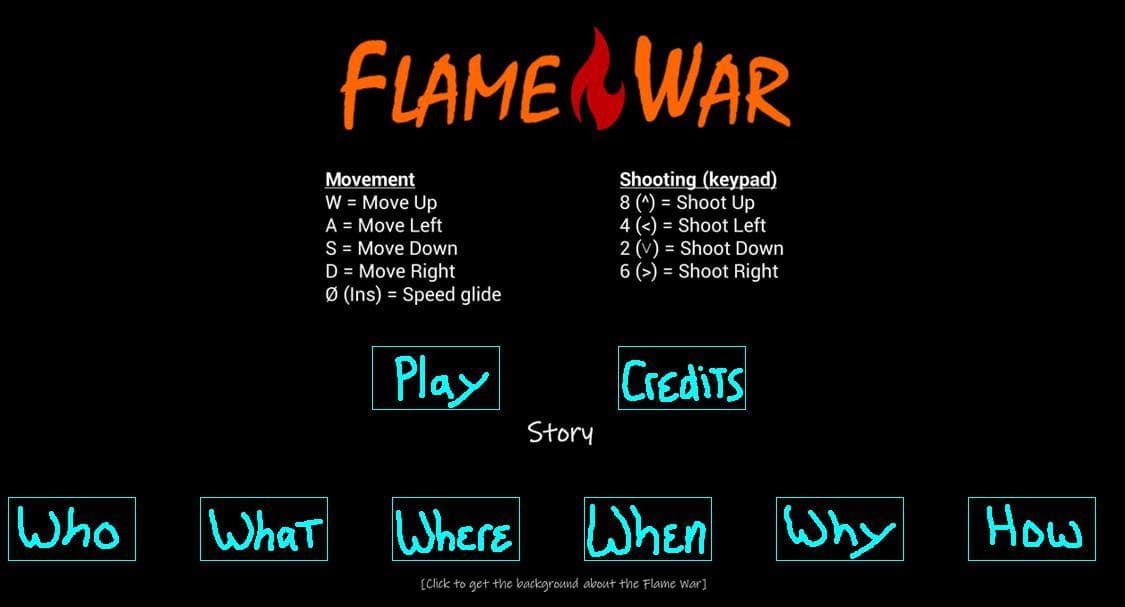 Flame War screenshot 2
