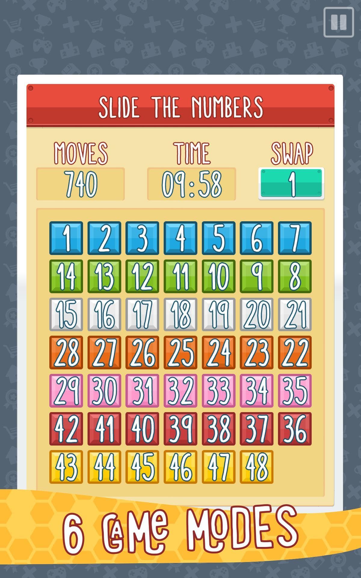 Slide The Numbers