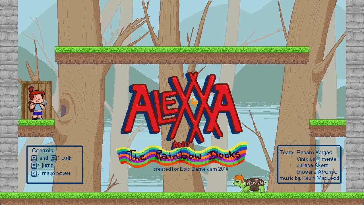 Alexxa and the Rainbow Ducks