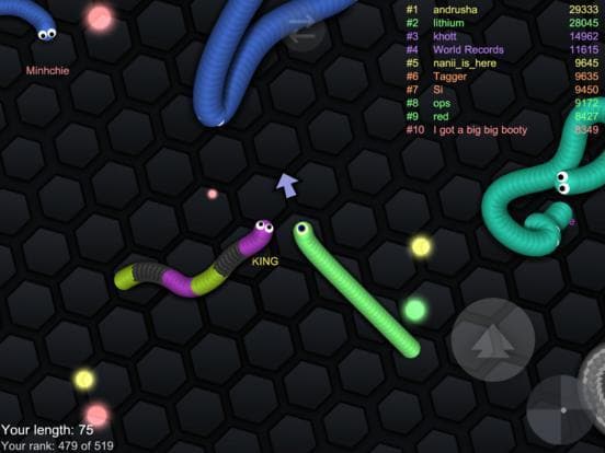 Slither Dash - Rolling Color.IO Snake Flip Game screenshot 3