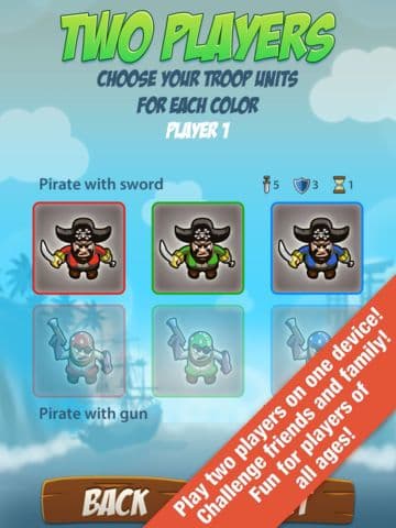 War Games: Pirates Versus Ninjas - A 2 player and Multiplayer Combat Game screenshot 4