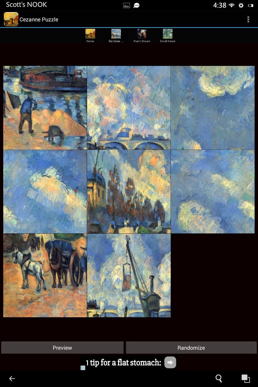 Puzzle Brain Break - Cezanne
