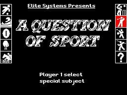 A Question of Sport