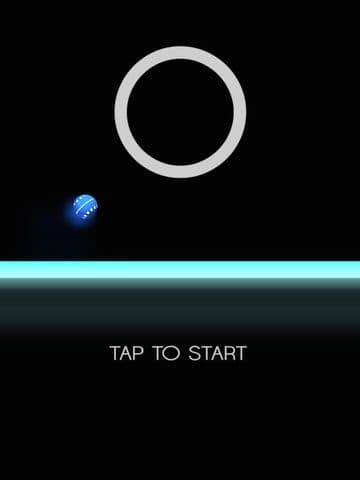 Tron Ball Bounce - Advance 3D Bouncing Level and Push Rebound Race screenshot 2