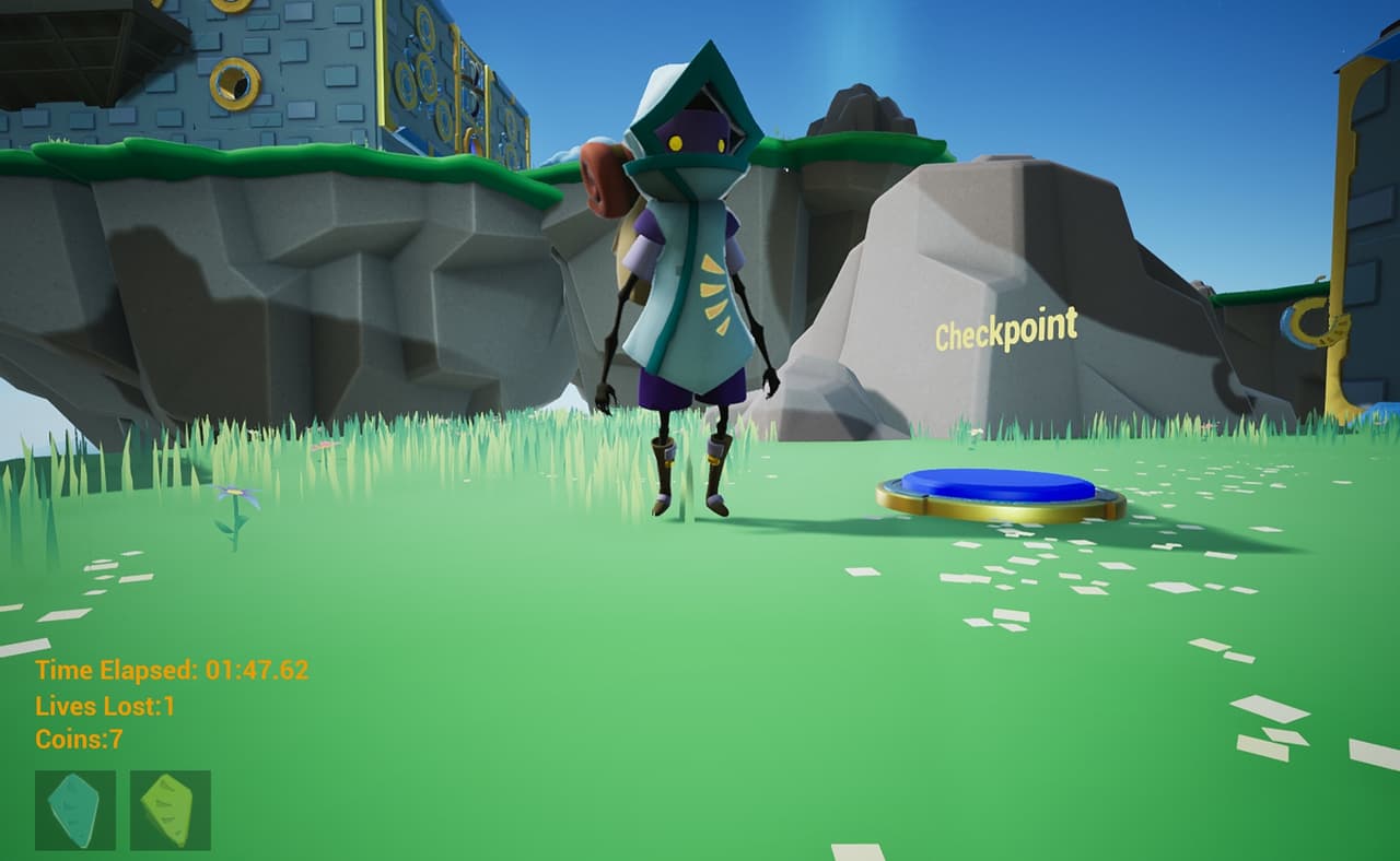 Skypark Platformer Game screenshot 2