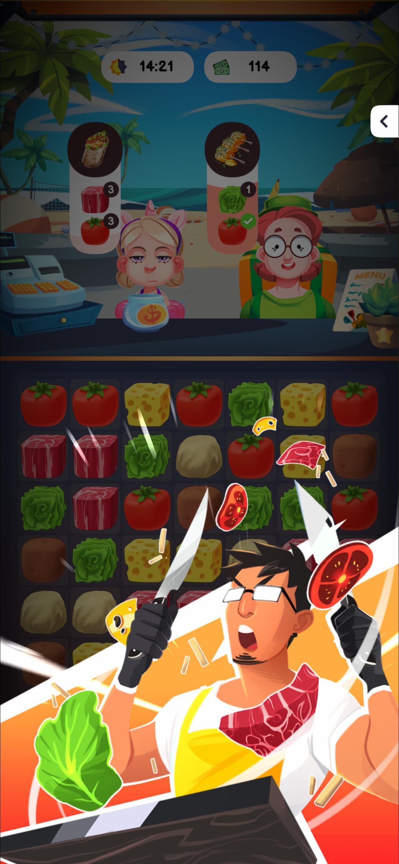 Food Frenzy: Puzzle screenshot 3