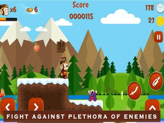 Banana Kong Adventure Run Game screenshot 4