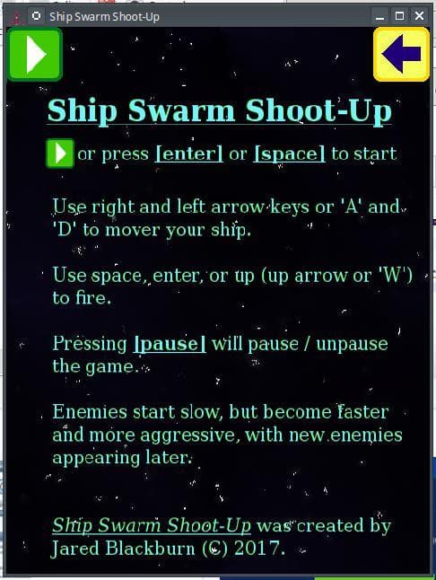 Ship Swarm Shoot-Up