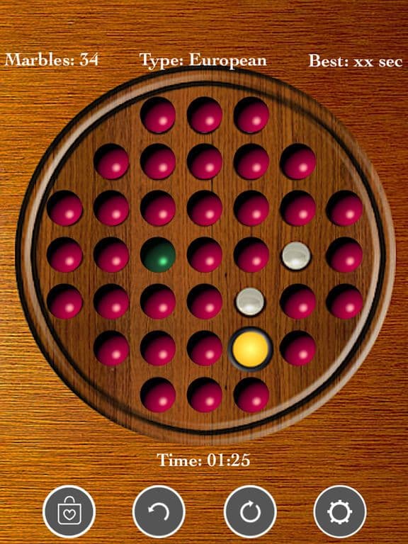 Brainvita Peg Solitaire screenshot 2