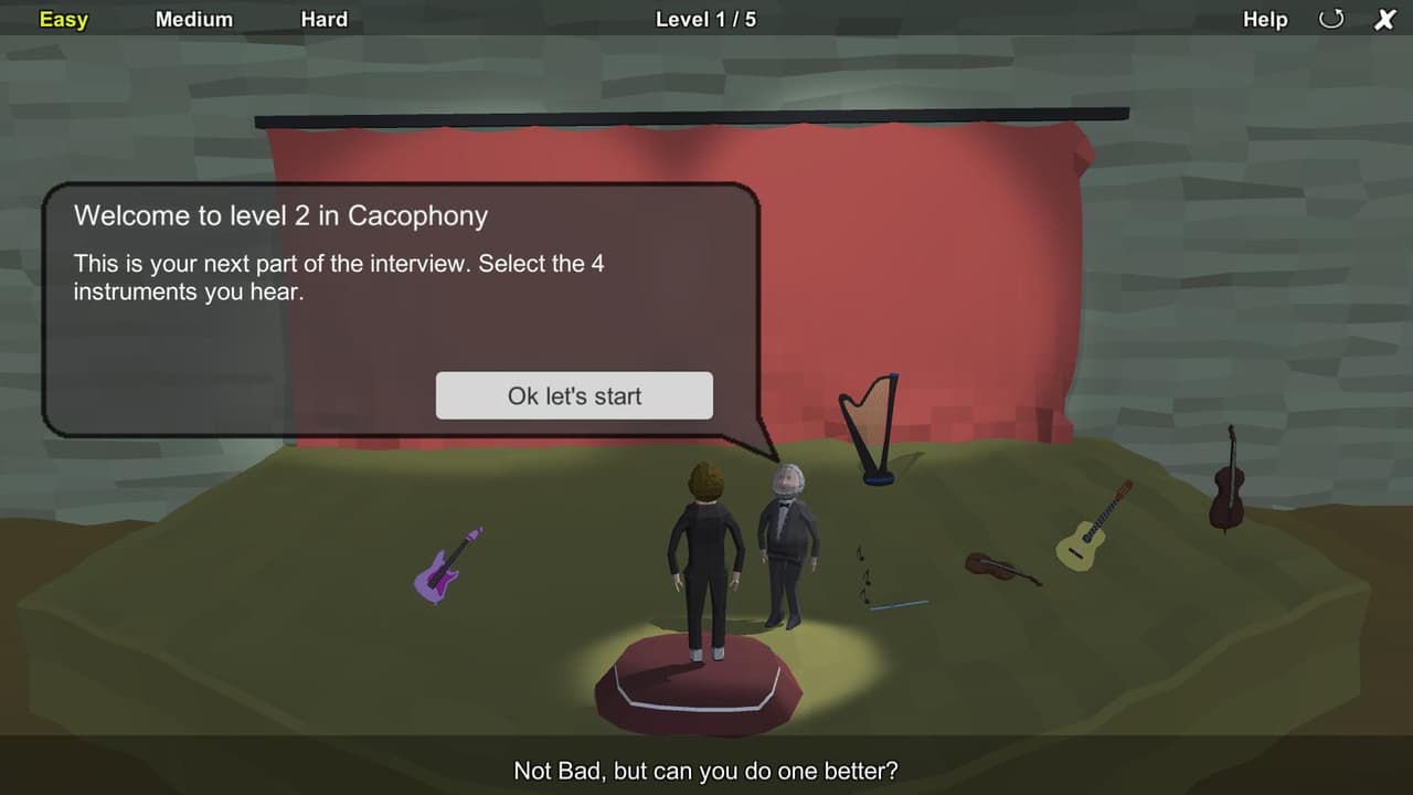 Interview at Cacophony screenshot 3