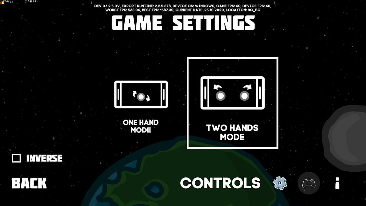 Asteroid Attack (Veselie Studios) screenshot 3