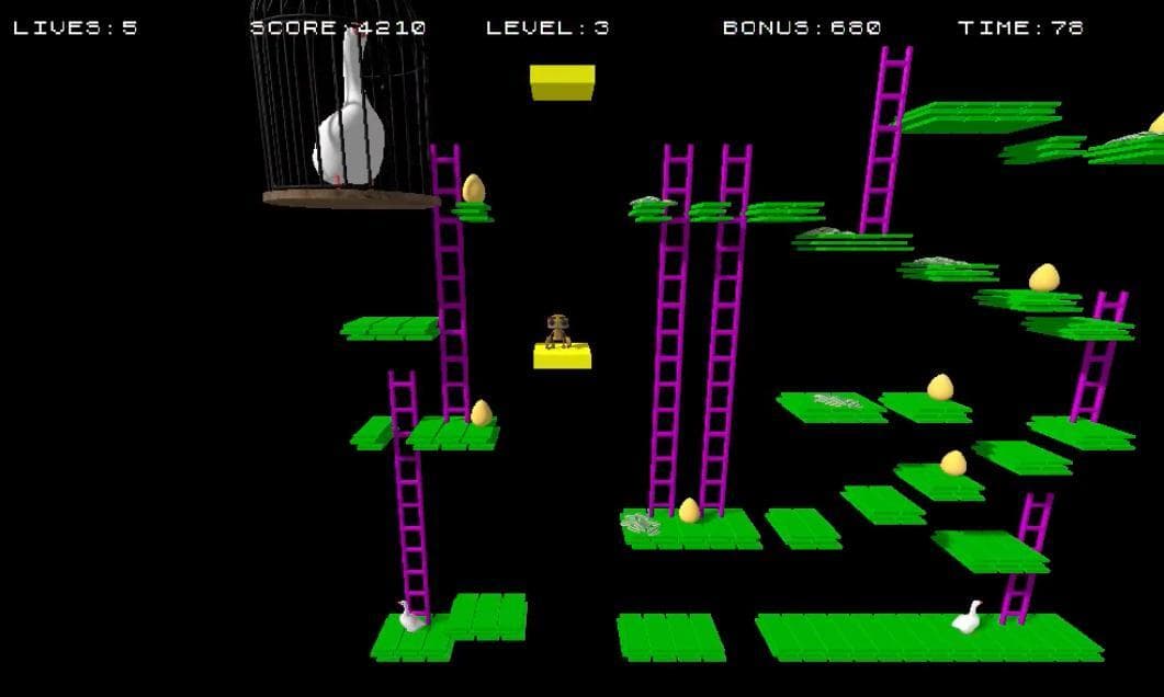 Chuckie Egg 3D
