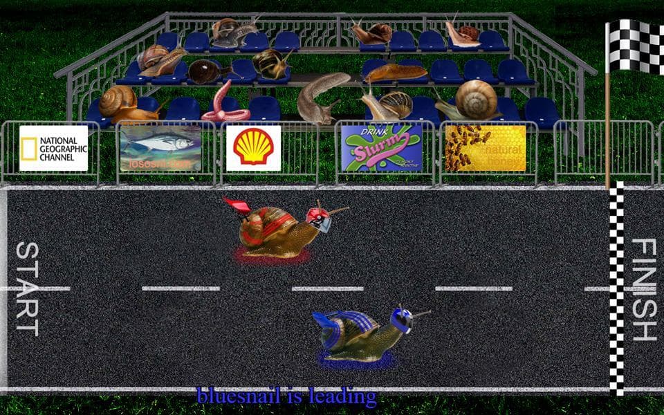Snail Racing (Milk Mushrooms) screenshot 3