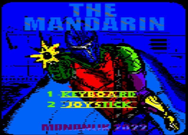 THE MANDARIN (AMSTRAD) screenshot 2