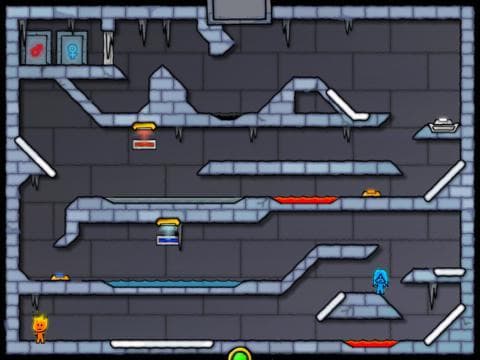 Fireboy & Watergirl 3 - The Ice Temple screenshot 4