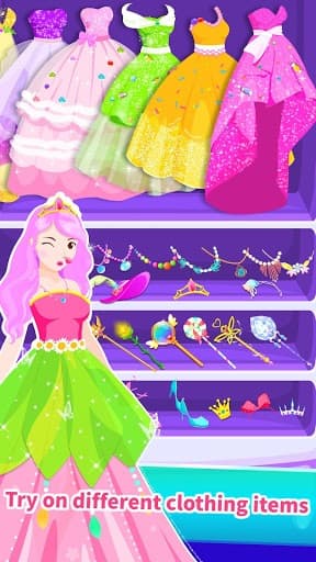 Little Panda: Princess Dress Up screenshot 3