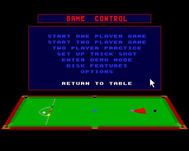Jimmy Whites Whirlwind Snooker screenshot 3
