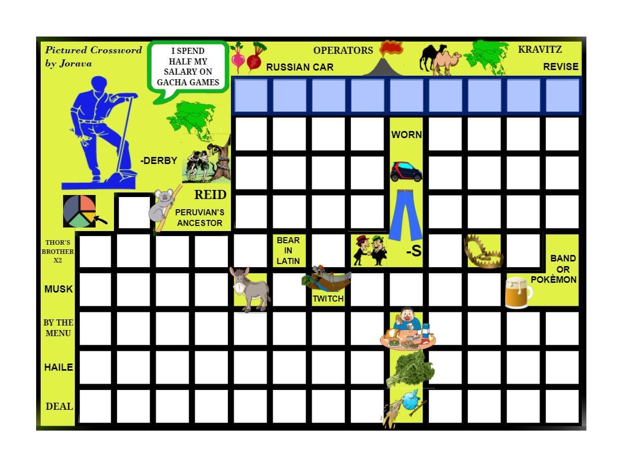 Pictured Crossword #3