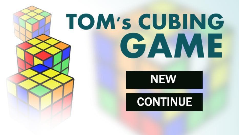 Toms Cubing Game