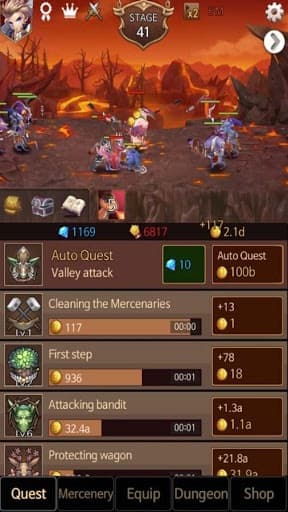 Dark Chaser: Idle RPG screenshot 2