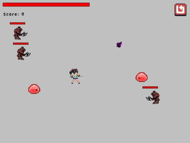 Samurai Dash (white hawk) screenshot 3