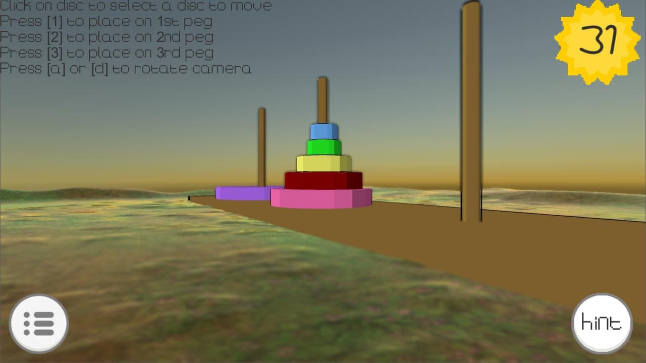 Towers of Hanoi screenshot 4