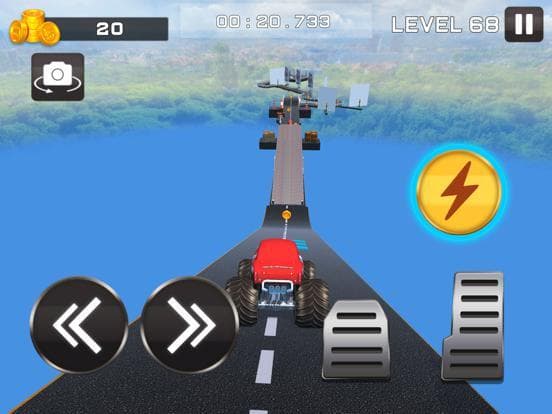 SuperHero Car Stunt Race City screenshot 2