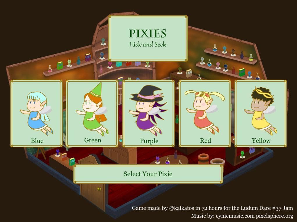 Pixie Hide and Seek screenshot 4