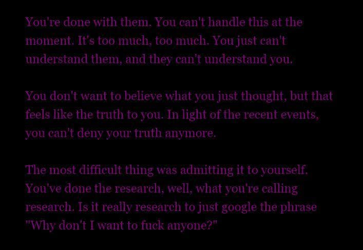In the Night You Cant Hide From Yourself