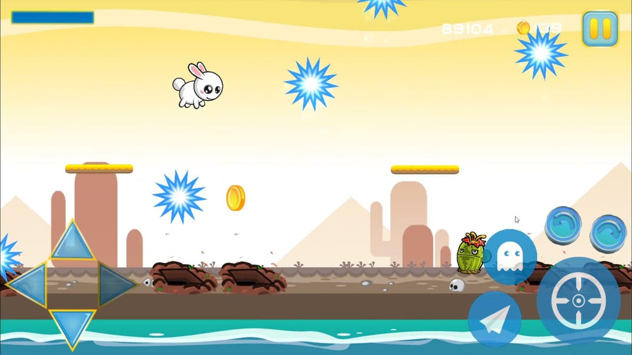 Crazy Bunny (itch) (meianoiteproducoes) screenshot 2
