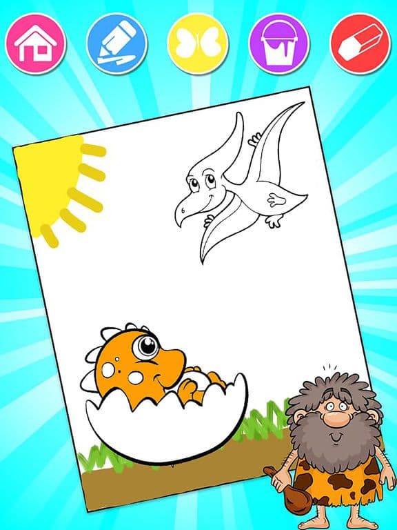 Coloring Book for Dinosaur screenshot 3