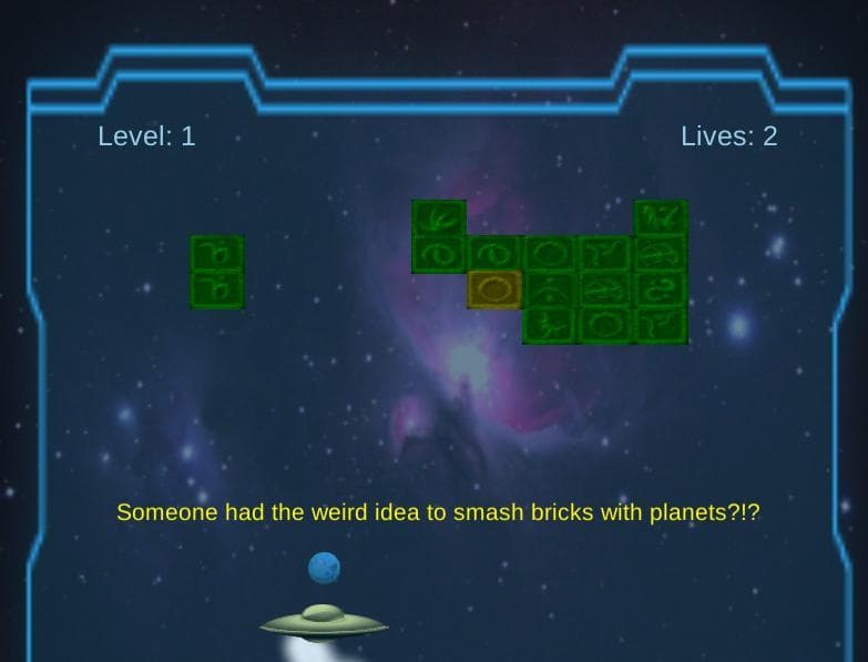 Alien Brick Breaker screenshot 4