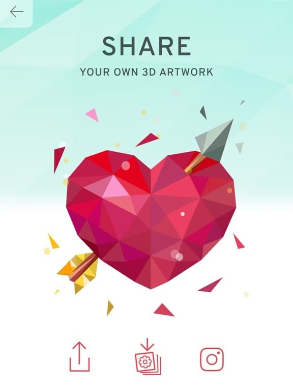 Poly Island: Coloring Art Book