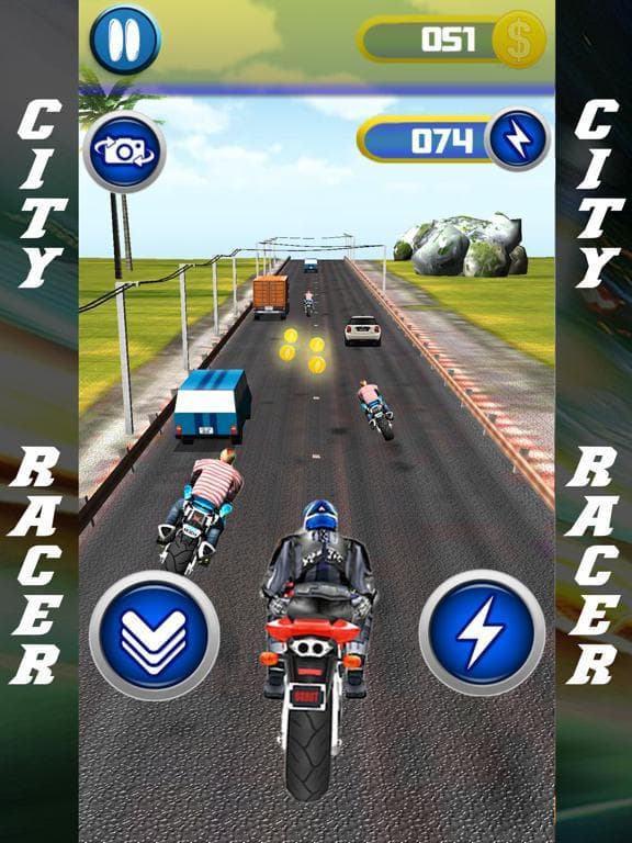 Highway Rider City Motor Racing 3D