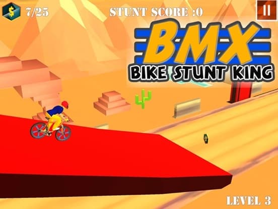 BMX Bike Stunt Race screenshot 2