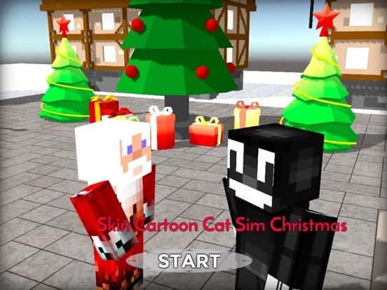 Skin Cartoon Cat Sim Christmas screenshot 3