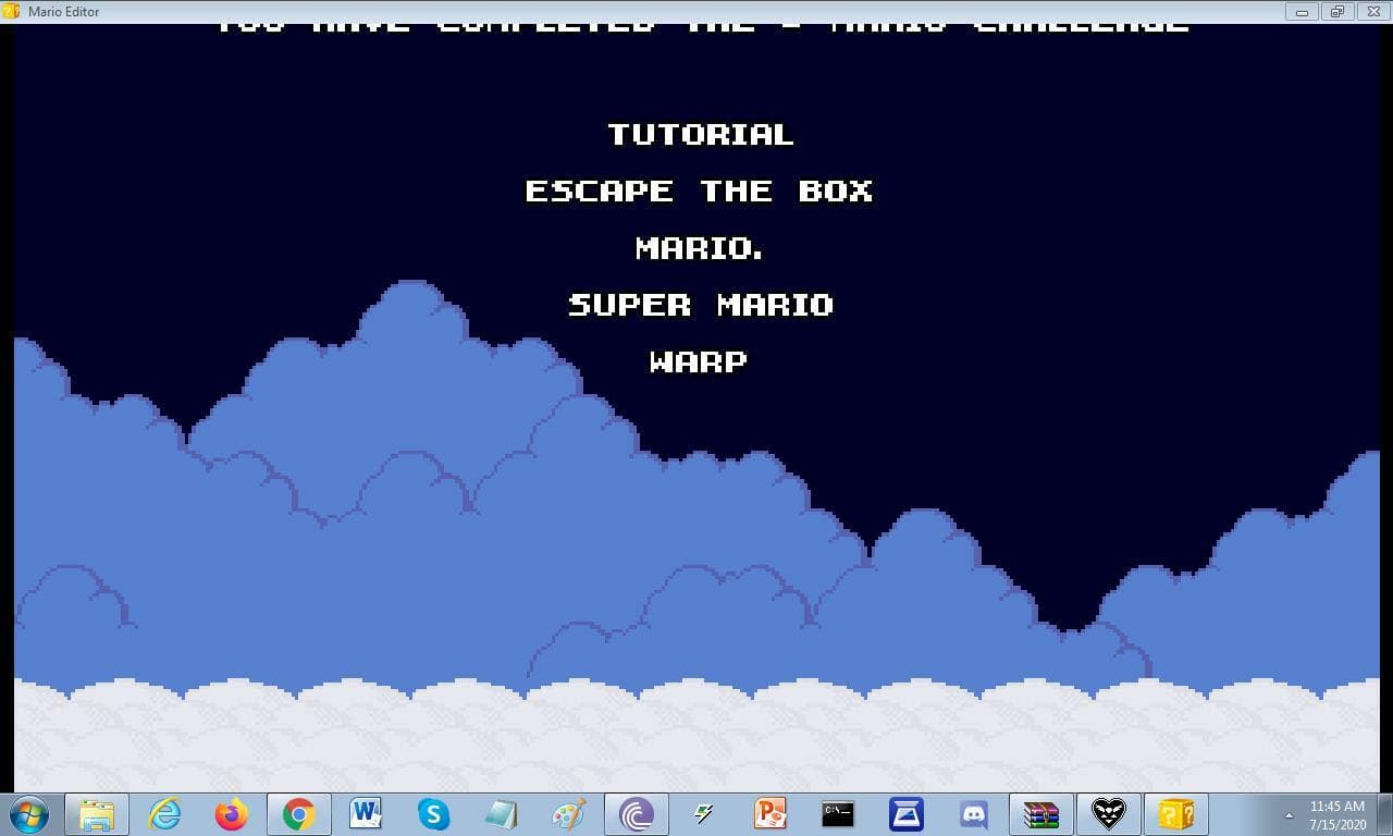 Mario Editor Reupload