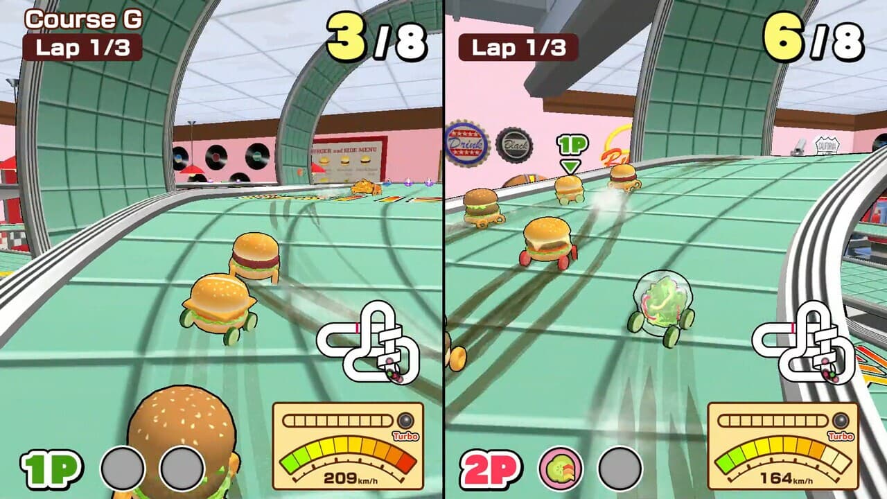 BURGER RACE screenshot 5