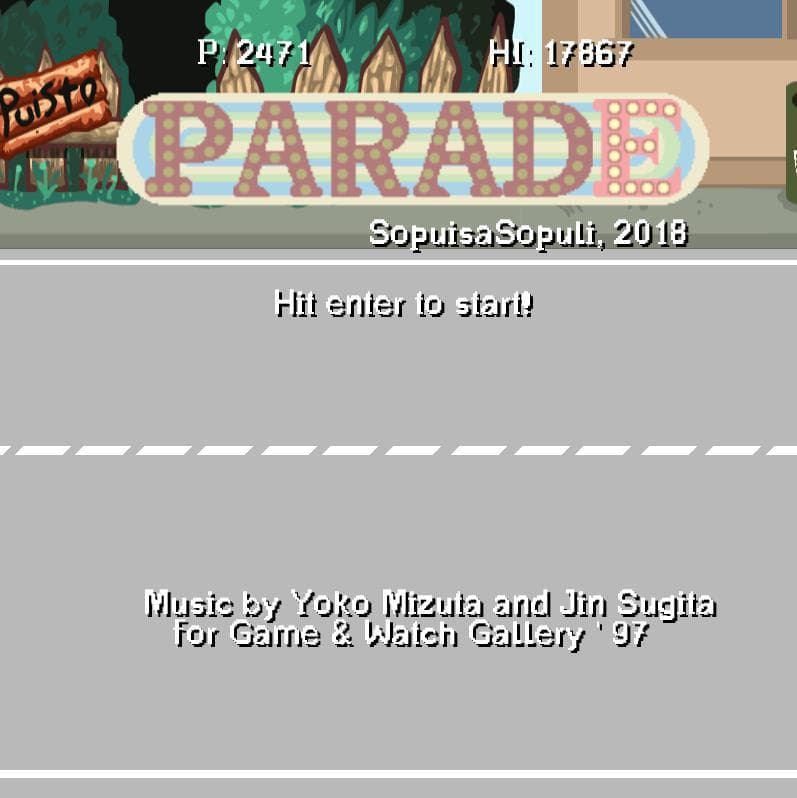 Parade - The Arcade Game screenshot 2