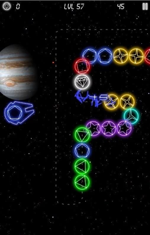 Neon Marble: Space Rush