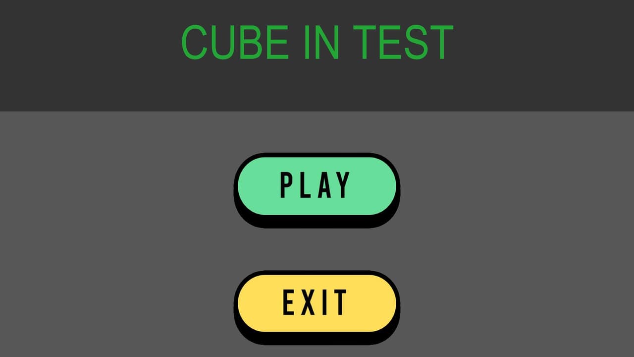 CUBE TEST screenshot 2