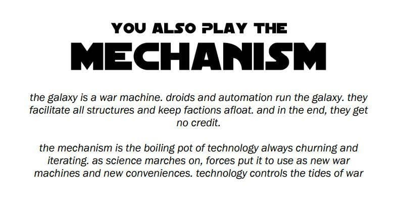 Interstellar War Machines for Galactic 2e