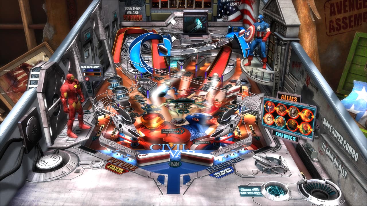 Marvel Pinball: Vengeance and Virtue