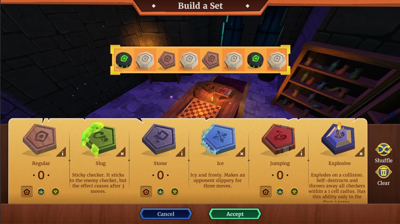 Knockout Checkers Chamber