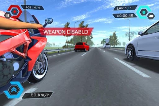 Racing Moto City Speed Car screenshot 2