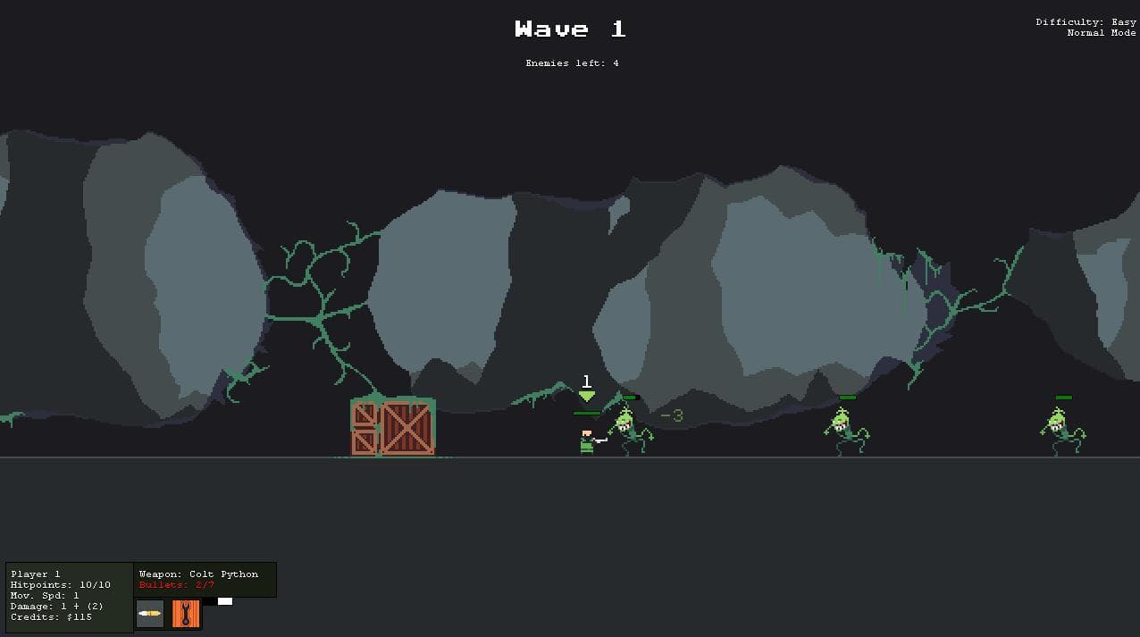 Cosmic Defenders (itch) screenshot 2