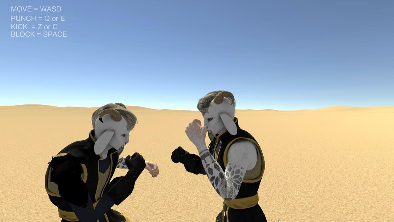Desert GOAT | Fighting Game Jam Game