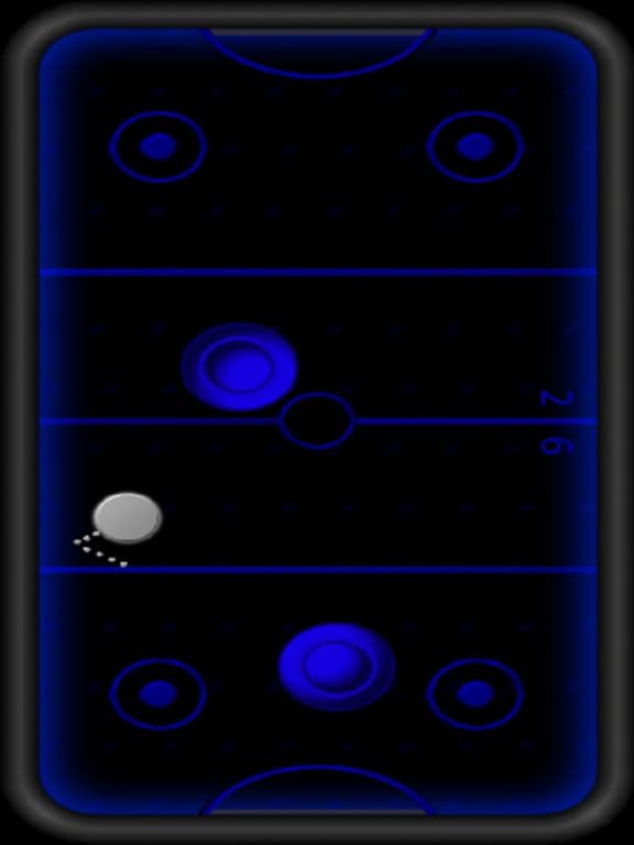 Air Hockey Black Lite screenshot 4