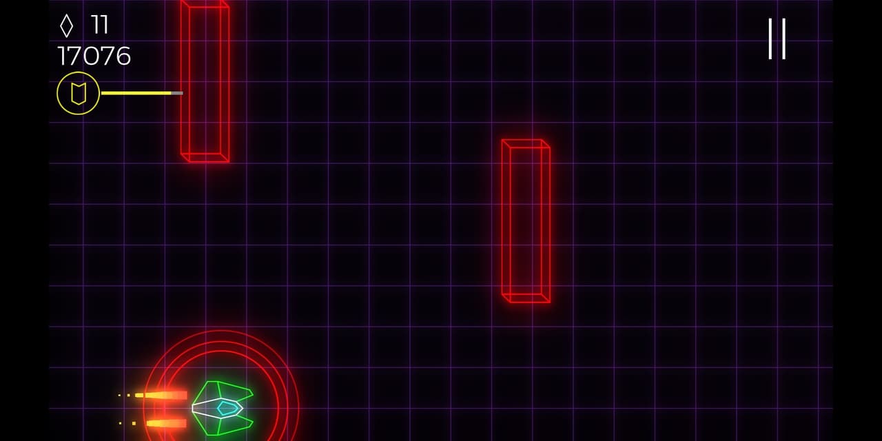 Neon Light Spaceship screenshot 4