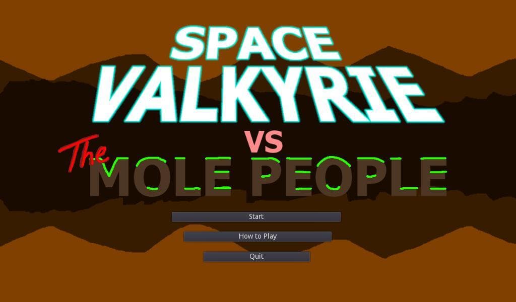Space Valkyrie vs The Mole People screenshot 2